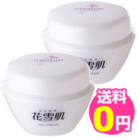 花雪肌 ジェルクリーム 110g 2個セット 医薬部外品 オールインワンゲル ユキノシタエキス 多種天然植物エキス コラーゲン スーパーヒアルロン酸 エラスチン セラミド プラセンタ配合【送料無料 手数料無料】
