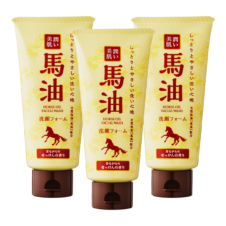 馬油洗顔フォーム120g 3本セット【50％OFF】