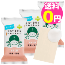 手洗い委員長 ひのきちゃん 石けん 100g 3個セット 医薬部外品 日本製【今だけメール便送料無料】