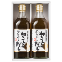 空知舎のねこんぶだし 500ml 2本セット ギフト箱入り