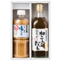 空知舎ギフトセット うま塩だれビッグサイズ500ml・ねこんぶだし500ml