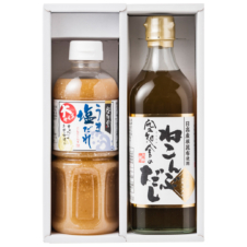 空知舎ギフトセット うま塩だれビッグサイズ500ml・ねこんぶだし500ml