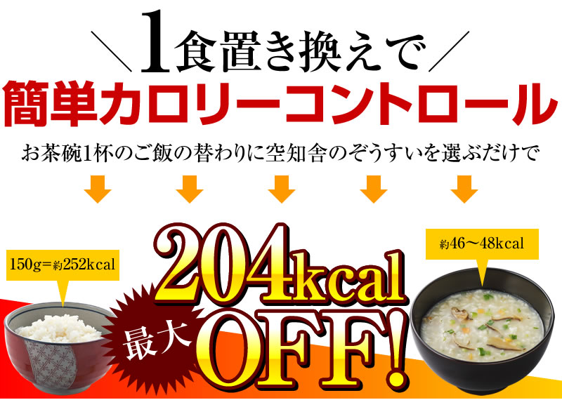 1食置き換えで簡単カロリーコントロール