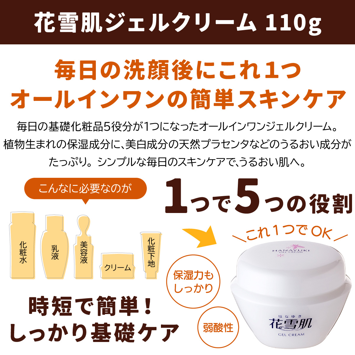 花雪肌ジェルクリーム