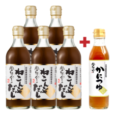 空知舎のねこんぶだし 500ml×5本セット＋かにつゆ1本おまけ
