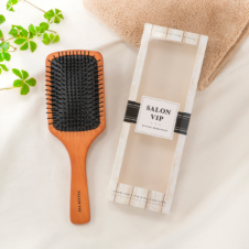 【母の日ギフト】サロンヴィップ ナチュラルウッドブラシ【15％OFF】